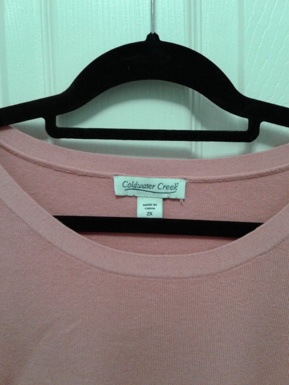 Coldwater Creek Pink Sleeveless Top  Size 2X - Picture 2 of 4